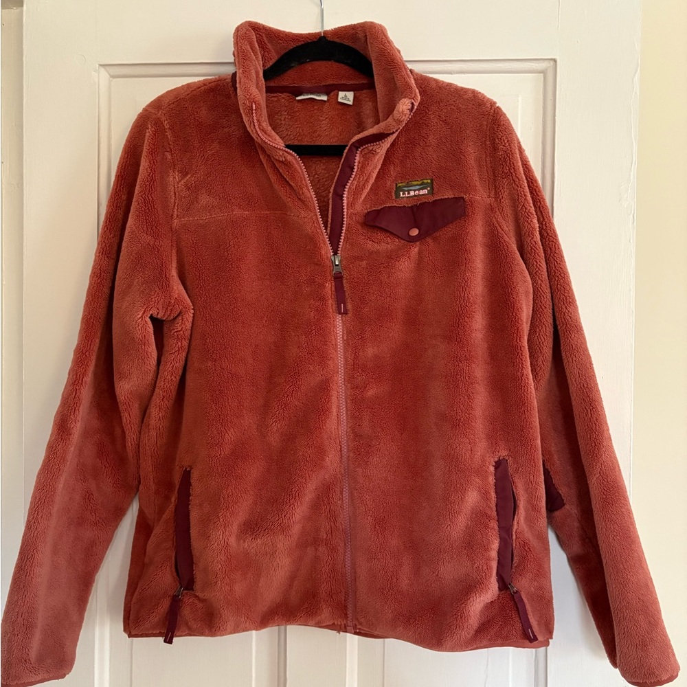 LL Bean Hi-Pile Fleece Jacket